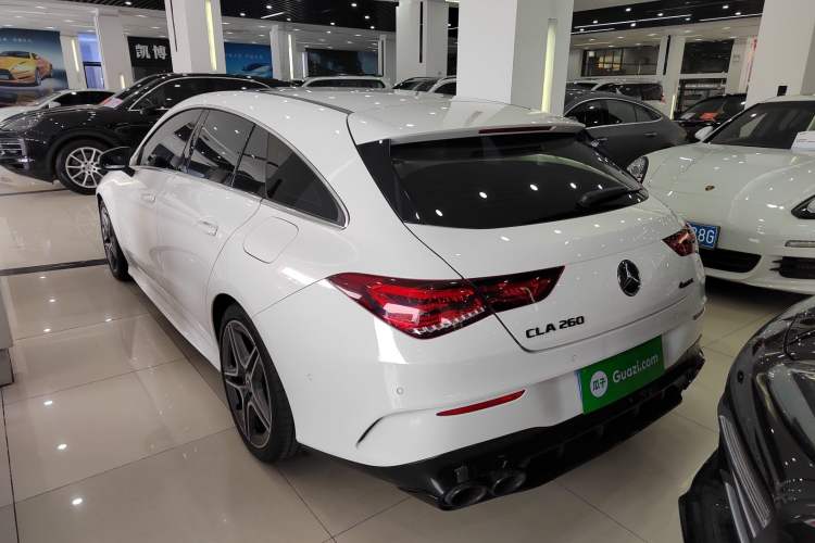 Used Mercedes-Benz CLA 2021 CLA 200 Shooting Brake Rear Left 45 Deg