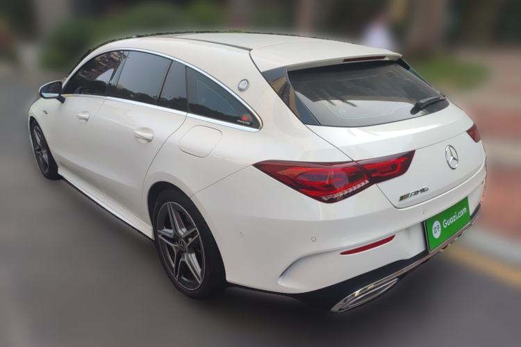 Used Mercedes-Benz CLA 2021 CLA 200 Shooting Brake Rear Left 45 Deg