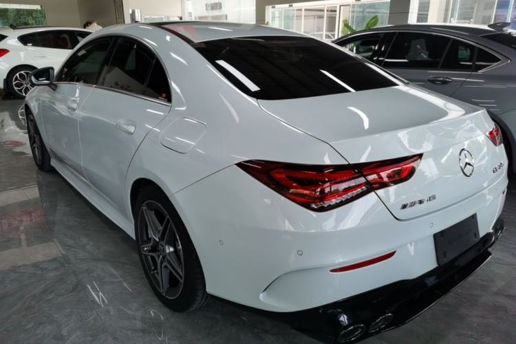 Used Mercedes-Benz CLA 2021 CLA 200 Rear Left 45 Deg