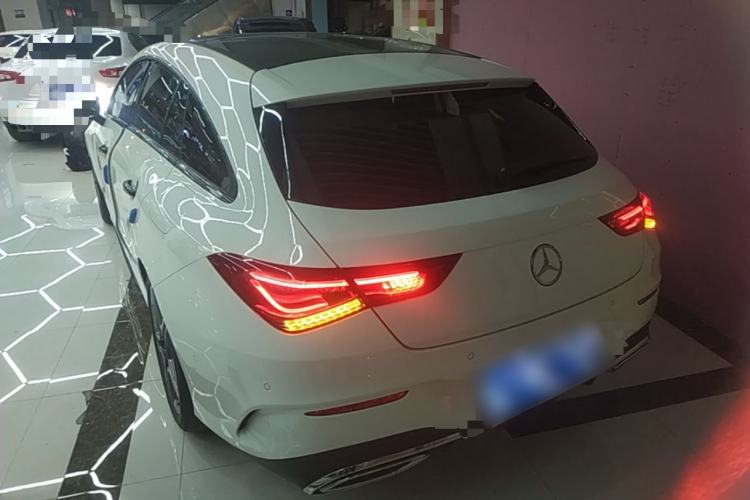 Used Mercedes-Benz CLA 2021 CLA 200 Shooting Brake Rear Left 45 Deg