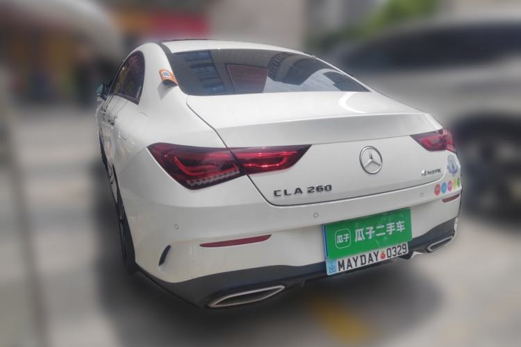 Used Mercedes-Benz CLA 2021 CLA 260 4MATIC Rear Left 45 Deg