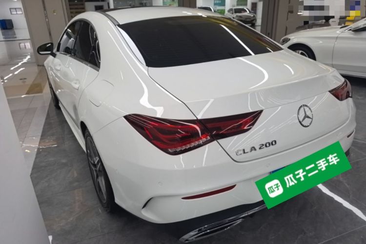 Used Mercedes-Benz CLA 2021 CLA 200 Rear Left 45 Deg