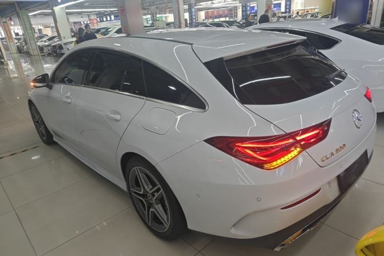 Used Mercedes-Benz CLA 2021 CLA 200 Shooting Brake Rear Left 45 Deg