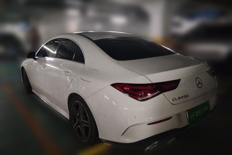 Used Mercedes-Benz CLA 2021 CLA 200 Rear Left 45 Deg