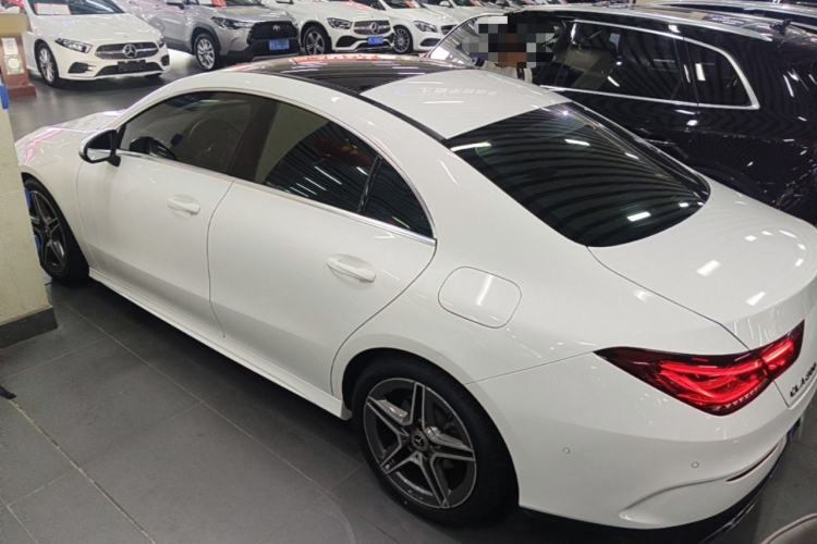 Used Mercedes-Benz CLA 2021 CLA 200 Rear Left 45 Deg