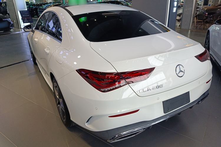 Used Mercedes-Benz CLA 2021 CLA 200 Rear Left 45 Deg