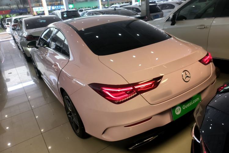 Used Mercedes-Benz CLA 2021 CLA 200 Rear Left 45 Deg