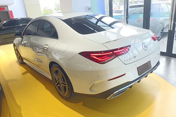 Used Mercedes-Benz CLA 2021 CLA 200 Rear Left 45 Deg