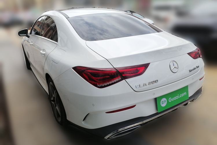 Used Mercedes-Benz CLA 2021 CLA 200 Rear Left 45 Deg