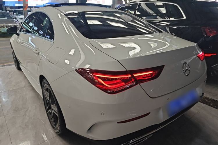 Used Mercedes-Benz CLA 2021 CLA 200 Rear Left 45 Deg