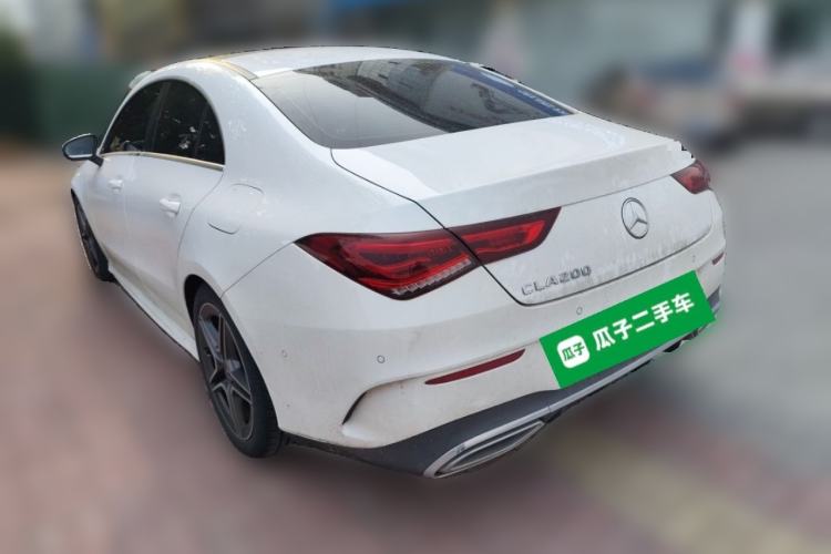 Used Mercedes-Benz CLA 2021 CLA 200 Rear Left 45 Deg