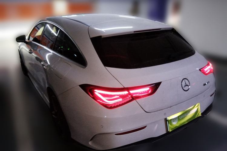 Used Mercedes-Benz CLA 2021 CLA 200 Shooting Brake Rear Left 45 Deg