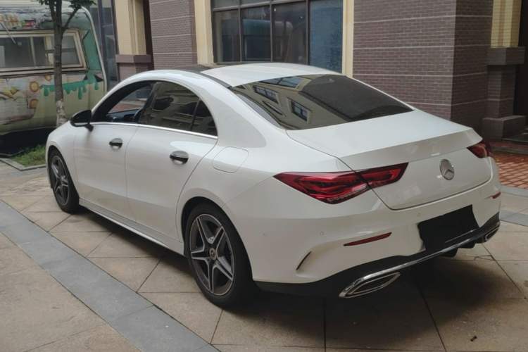 Used Mercedes-Benz CLA 2021 CLA 200 Rear Left 45 Deg