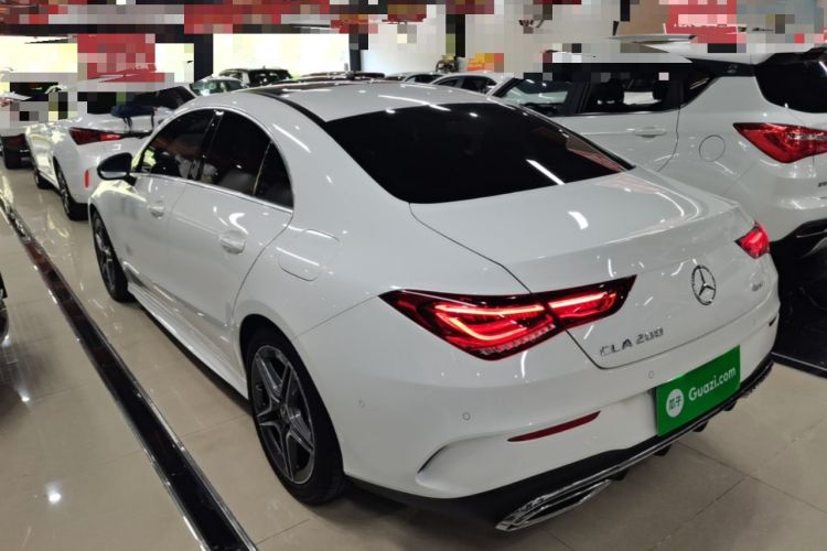 Used Mercedes-Benz CLA 2021 CLA 200 Rear Left 45 Deg