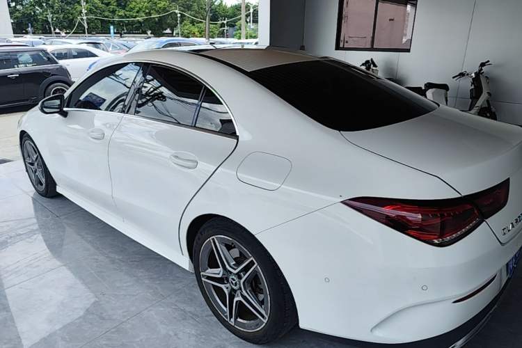Used Mercedes-Benz CLA 2021 CLA 200 Rear Left 45 Deg