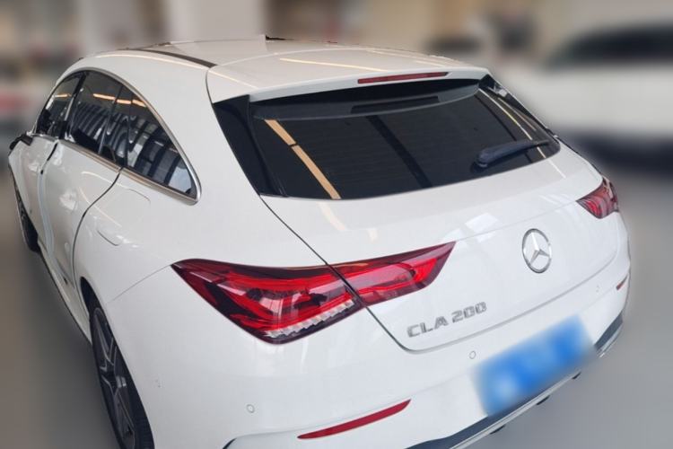 Used Mercedes-Benz CLA 2021 CLA 200 Shooting Brake Rear Left 45 Deg