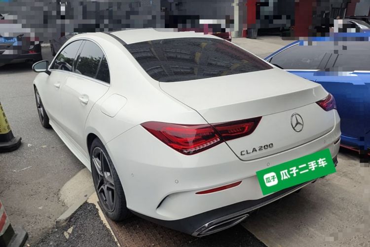 Used Mercedes-Benz CLA 2021 CLA 200 Rear Left 45 Deg