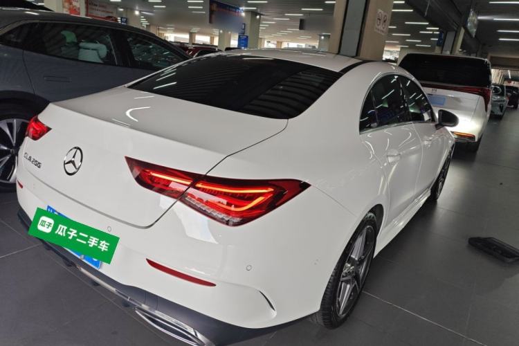 Used Mercedes-Benz CLA 2021 CLA 200 Rear Right 45 Deg