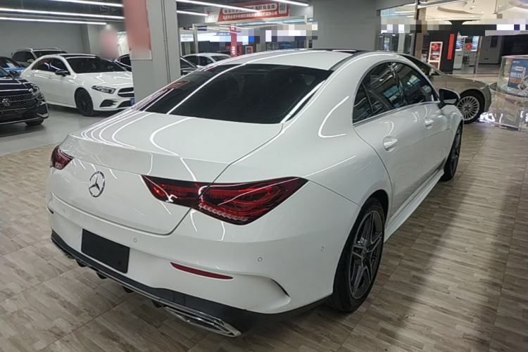 Used Mercedes-Benz CLA 2021 CLA 200 Rear Right 45 Deg