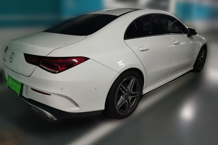 Used Mercedes-Benz CLA 2021 CLA 200 Rear Right 45 Deg
