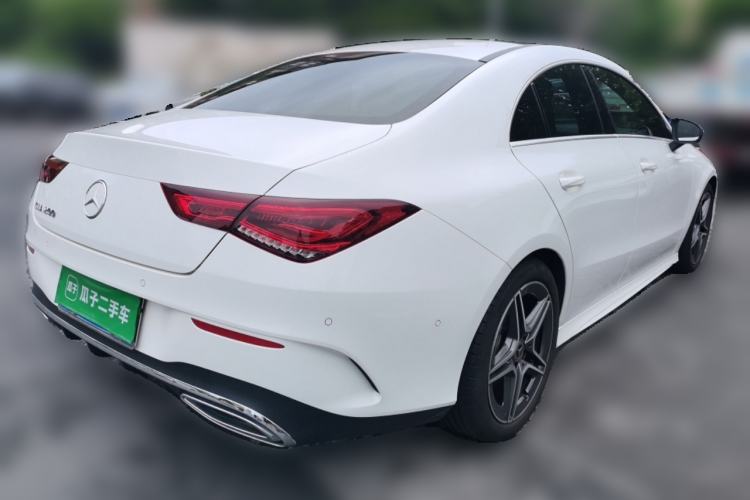 Used Mercedes-Benz CLA 2021 CLA 200 Rear Right 45 Deg