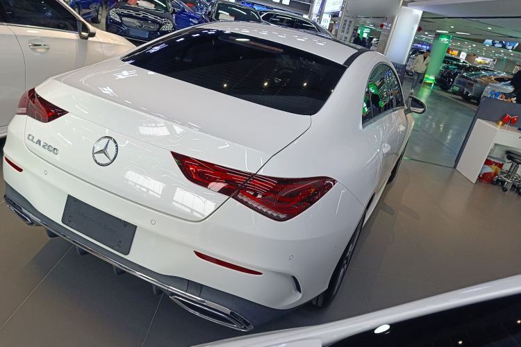 Used Mercedes-Benz CLA 2021 CLA 200 Rear Right 45 Deg