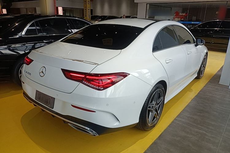 Used Mercedes-Benz CLA 2021 CLA 200 Rear Right 45 Deg