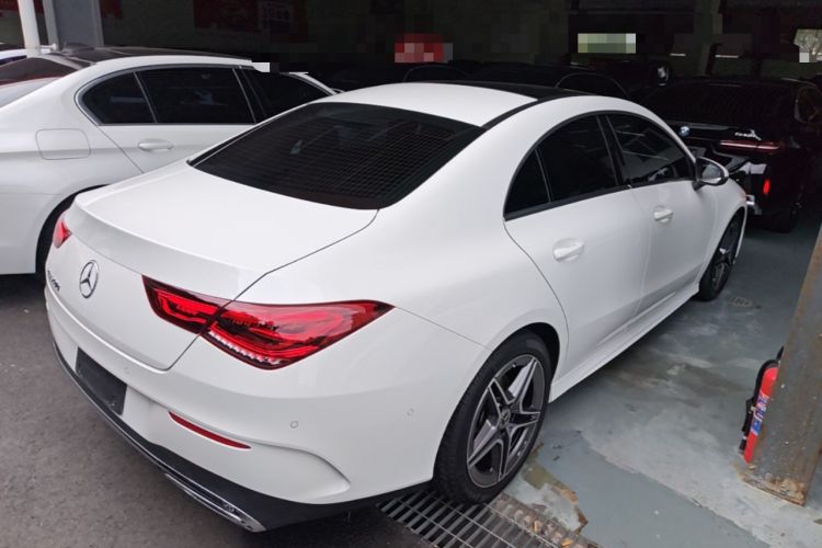 Used Mercedes-Benz CLA 2021 CLA 200 Rear Right 45 Deg