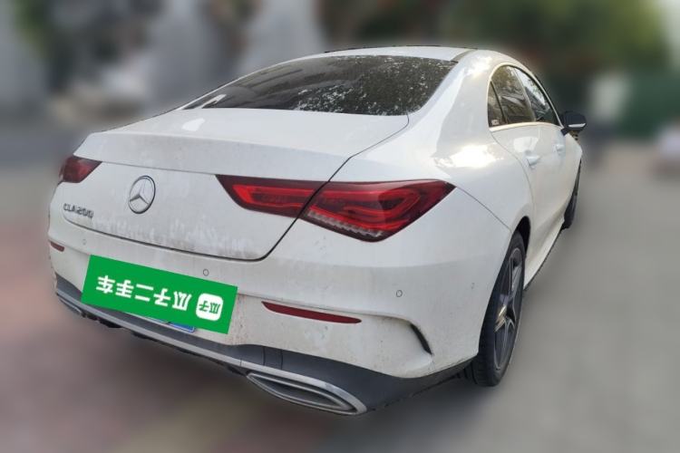 Used Mercedes-Benz CLA 2021 CLA 200 Rear Right 45 Deg