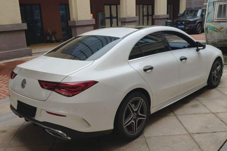 Used Mercedes-Benz CLA 2021 CLA 200 Rear Right 45 Deg