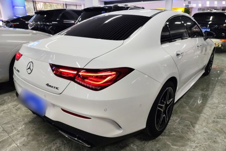Used Mercedes-Benz CLA 2021 CLA 200 4MATIC Rear Right 45 Deg