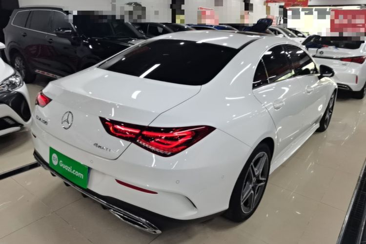 Used Mercedes-Benz CLA 2021 CLA 200 Rear Right 45 Deg