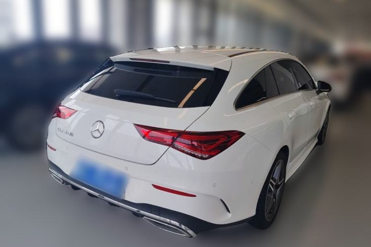 Used Mercedes-Benz CLA 2021 CLA 200 Shooting Brake Rear Right 45 Deg