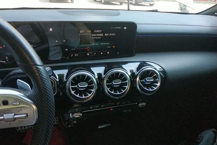Used Mercedes-Benz CLA 2021 CLA 200 Audio And AC Panel