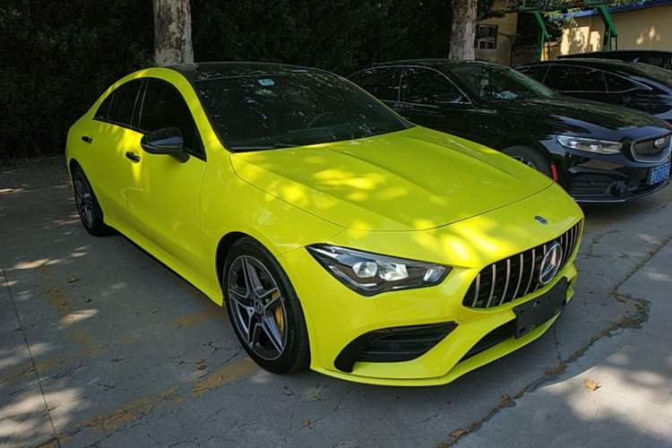 Used Mercedes-Benz CLA 2021 CLA 200 Front Right 45 Deg