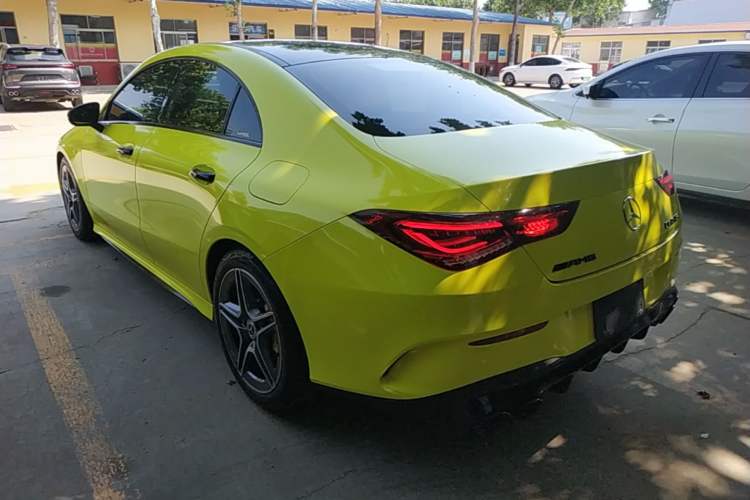 Used Mercedes-Benz CLA 2021 CLA 200 Rear Left 45 Deg