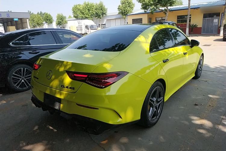 Used Mercedes-Benz CLA 2021 CLA 200 Rear Right 45 Deg