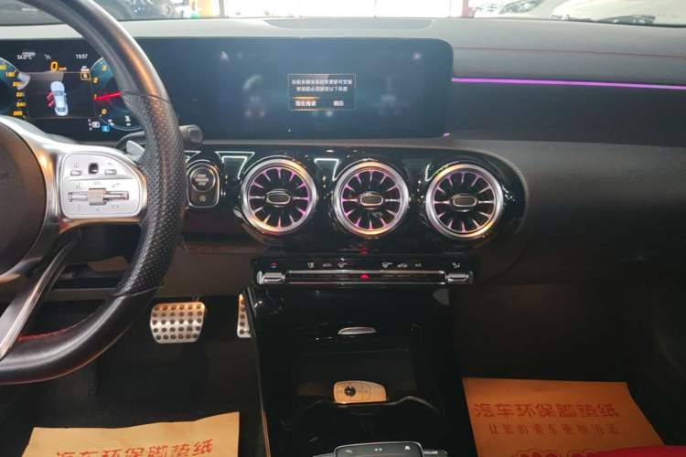 Used Mercedes-Benz CLA 2022-Year Updated CLA 200 Audio And AC Panel