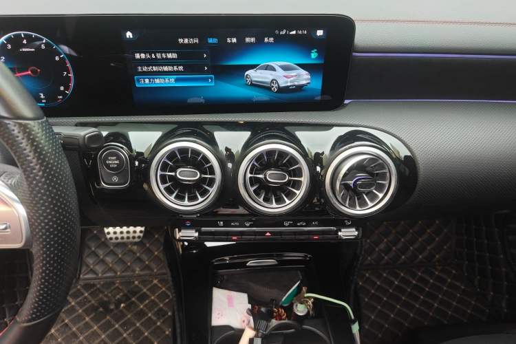 Used Mercedes-Benz CLA 2022 CLA 200 Audio And AC Panel