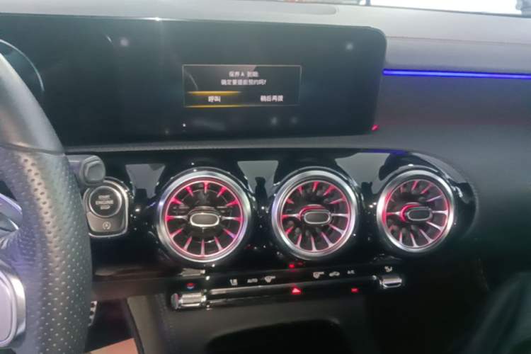 Used Mercedes-Benz CLA 2022-Year Updated CLA 200 Audio And AC Panel