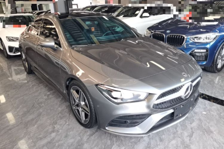 Used Mercedes-Benz CLA 2022-Year Updated CLA 200 Front Right 45 Deg