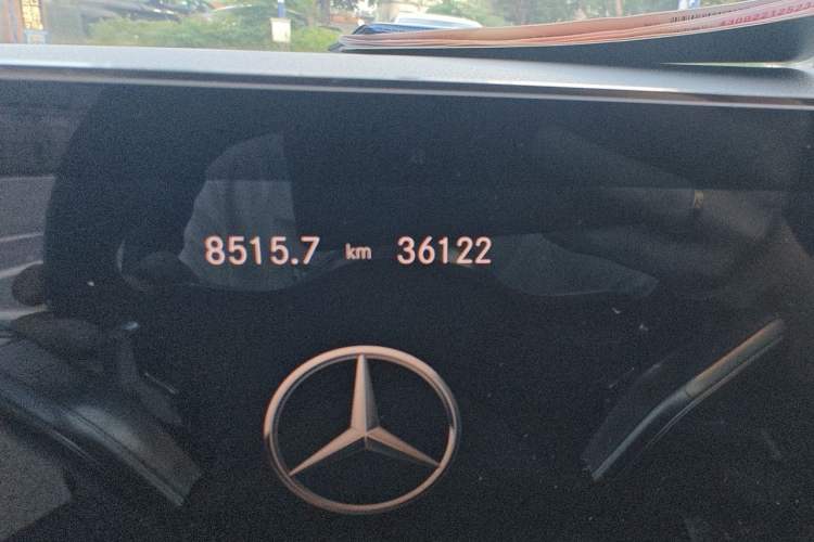 Used Mercedes-Benz CLA 2022 CLA 200 Odometer Close Up
