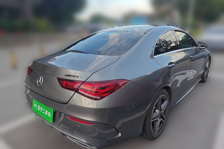 Used Mercedes-Benz CLA 2022 CLA 200 Rear Right 45 Deg