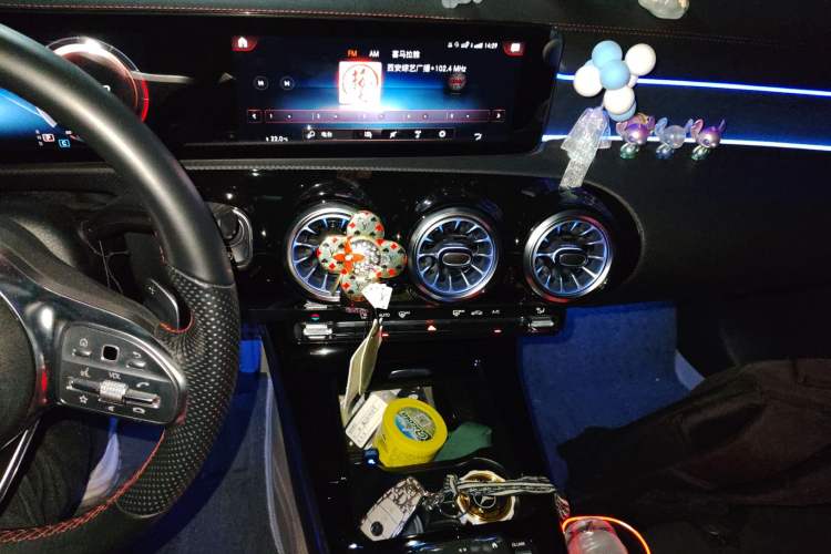 Used Mercedes-Benz CLA 2022 CLA 200 Audio And AC Panel