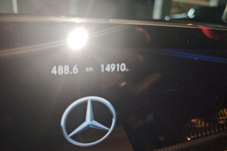 Used Mercedes-Benz CLA 2022 Refreshed CLA 200 Shooting Brake Odometer Close Up