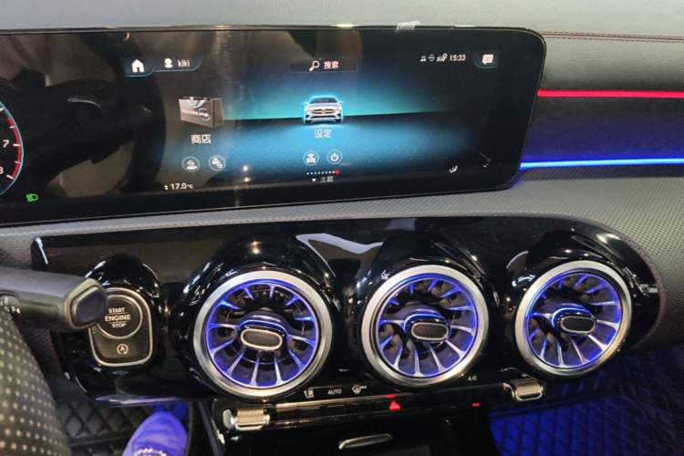 Used Mercedes-Benz CLA 2022 CLA 200 Audio And AC Panel