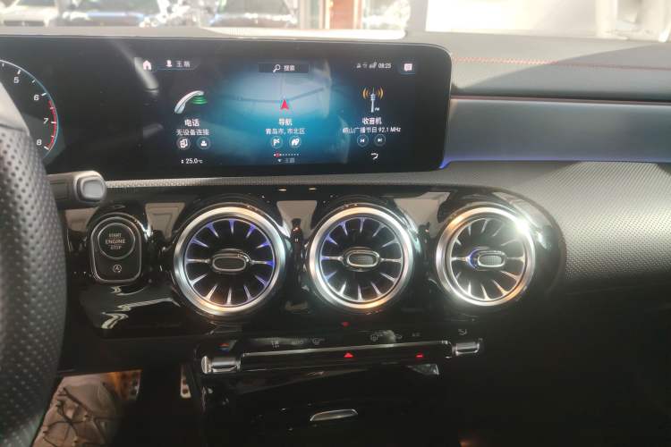 Used Mercedes-Benz CLA 2022-Year Updated CLA 200 Audio And AC Panel