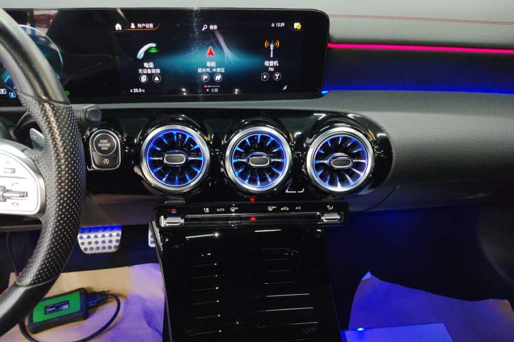 Used Mercedes-Benz CLA 2022 CLA 200 Shooting Brake Audio And AC Panel