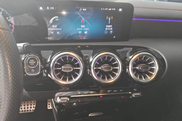 Used Mercedes-Benz CLA 2022 CLA 200 Audio And AC Panel