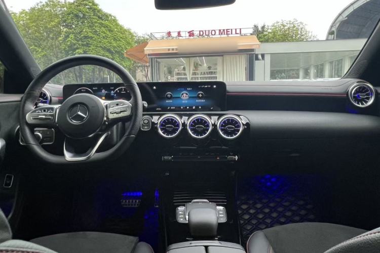 Used Mercedes-Benz CLA 2022-Year Updated CLA 200 Audio And AC Panel